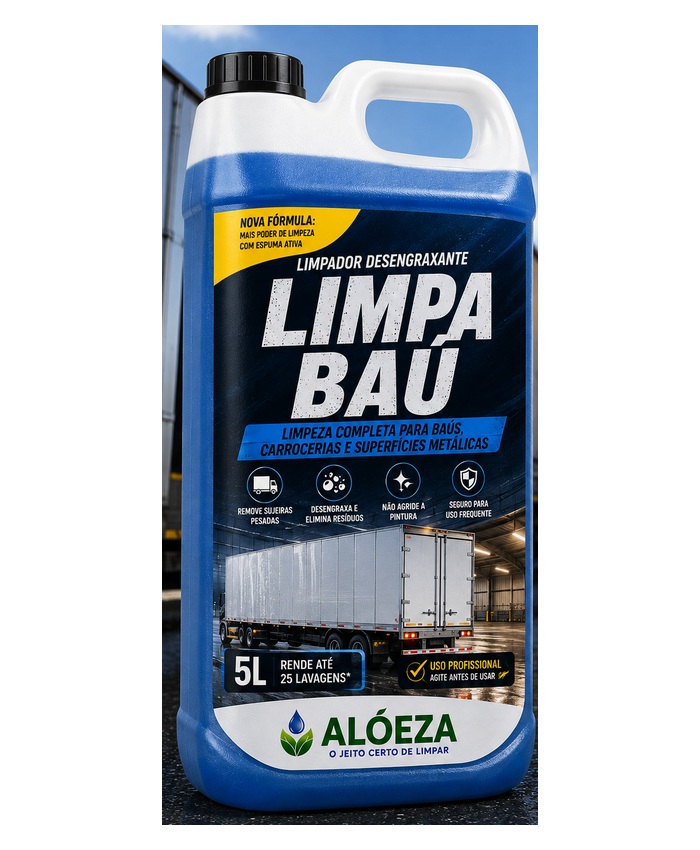 Limpa Baú Aloeza 1L e 5L