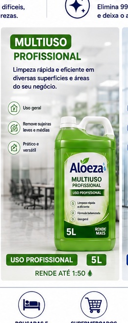 Multiuso Profissional Aloeza 5L